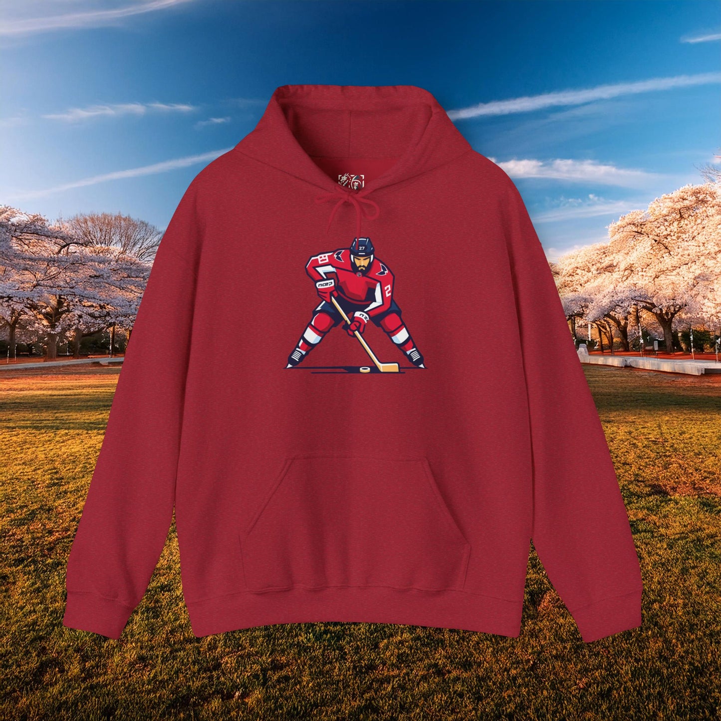 Washington Hockey Player Hoodie