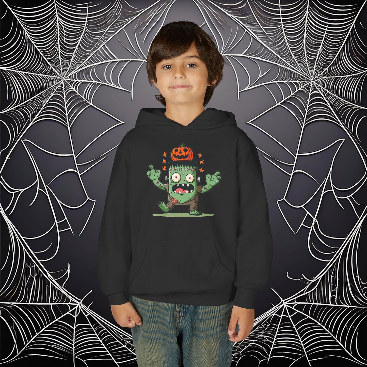 Little Frankenstein's Monster Youth Hoodie