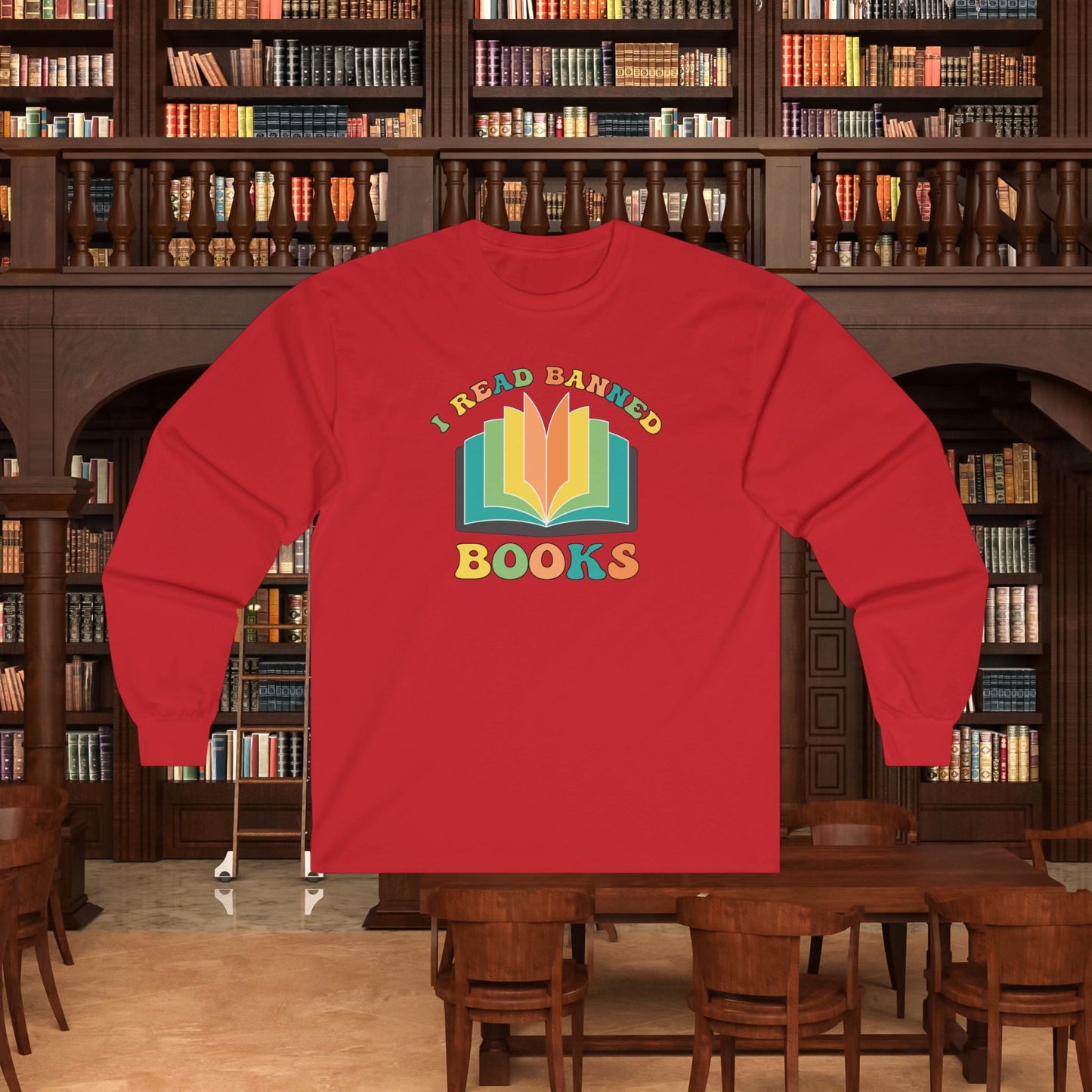 I Read Banned Books Long Sleeve Tee