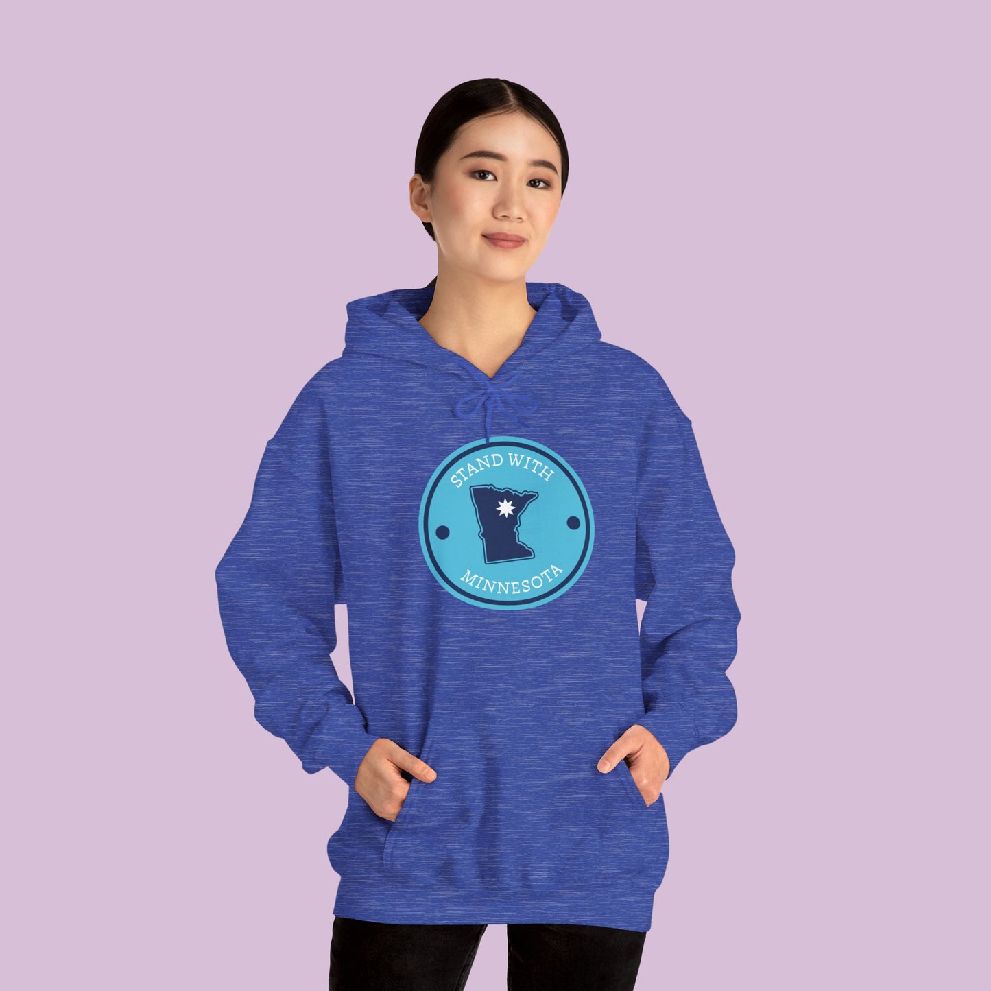 Stand With Minnesota Logo Hoodie
