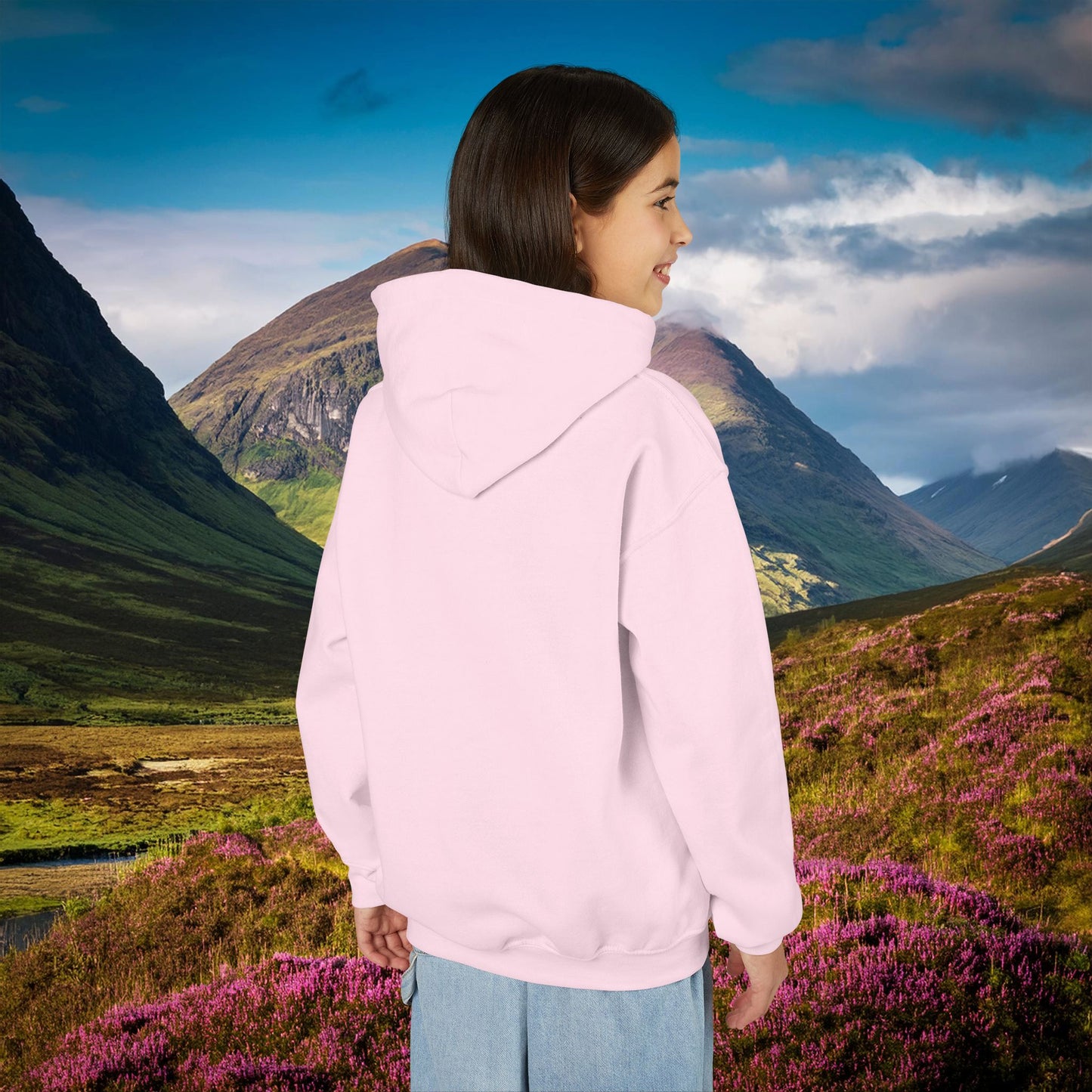 Highland Coo Youth Hoodie
