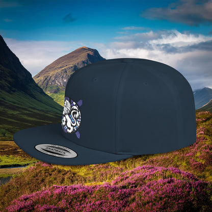 Scotland Rampant Lion Flat Bill Snapback