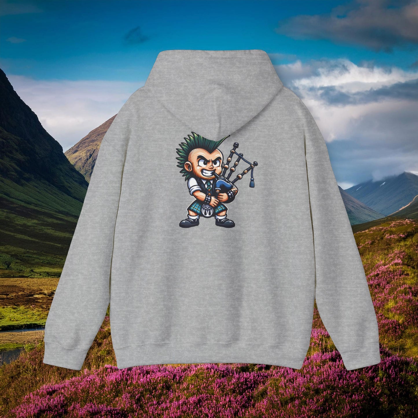 Scottish Punk Rock Hoodie
