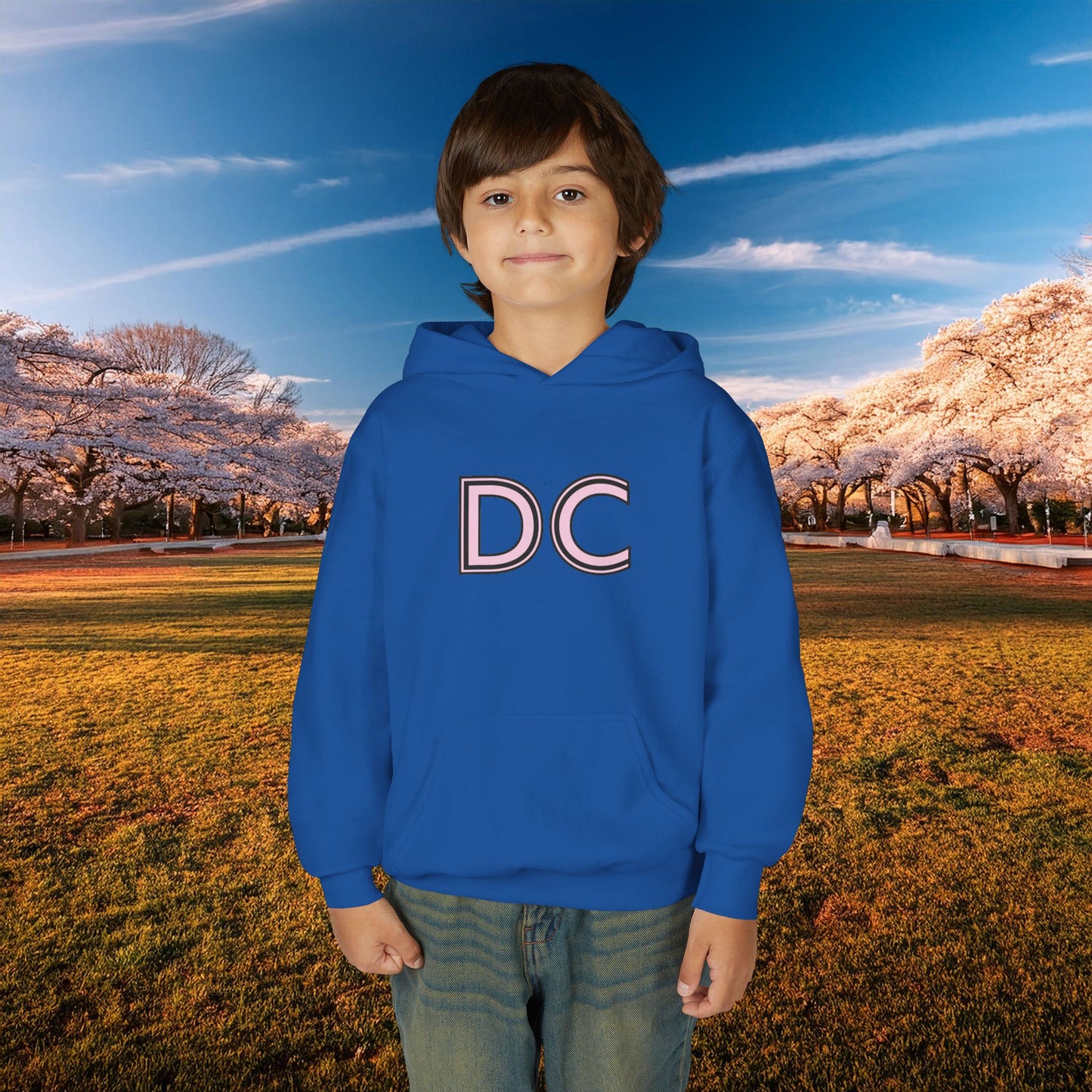 DC United Cherry Blossom Youth Hoodie
