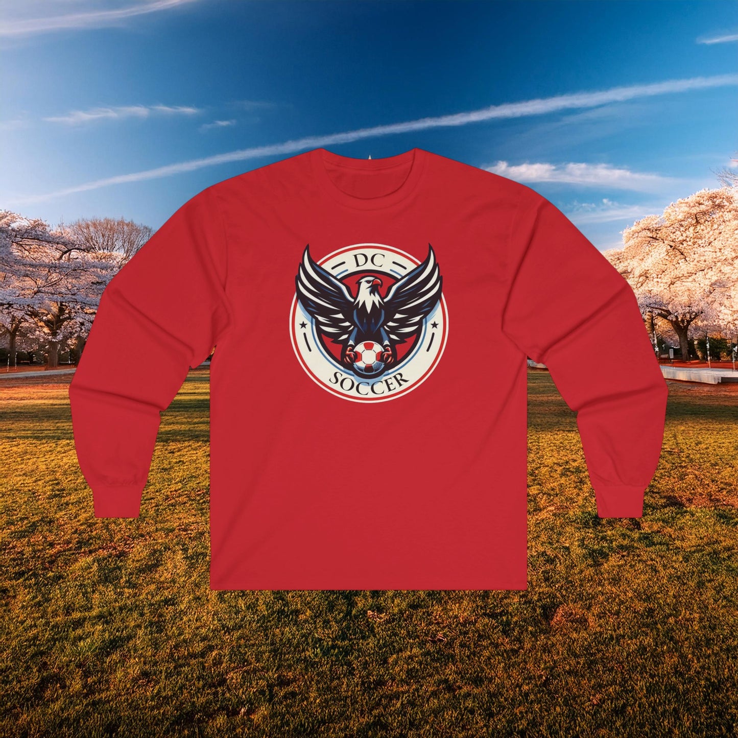 DC United Logo Long Sleeve Tee