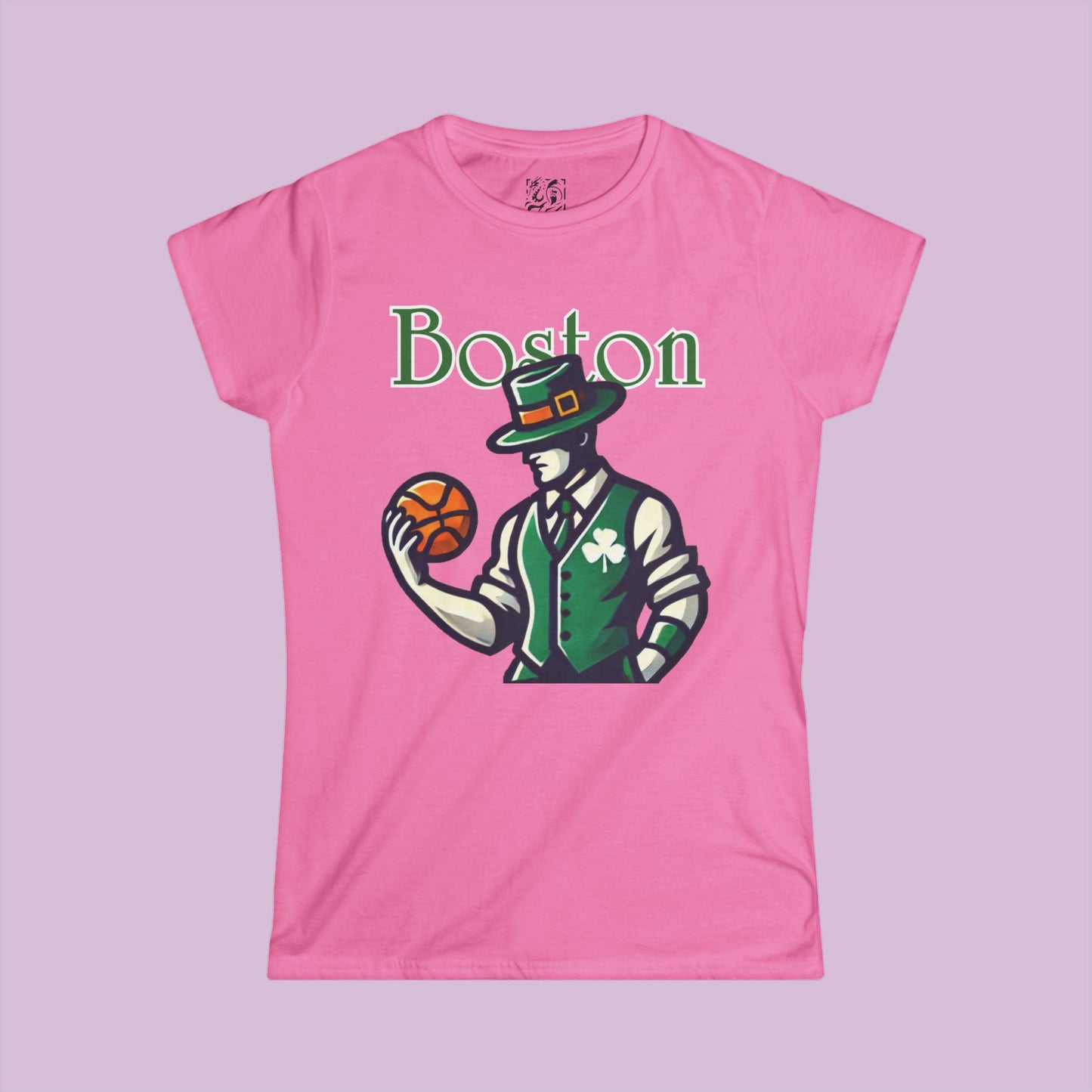 Boston Basketball Women's Softstyle Tee
