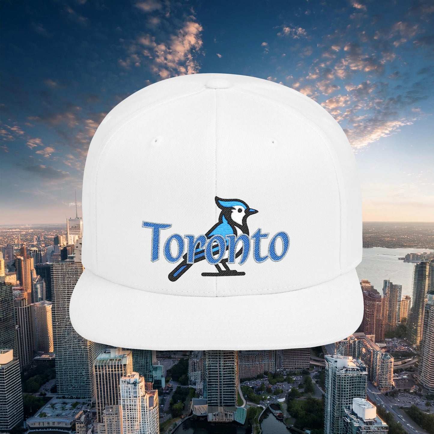 Toronto Jays Flat Bill Snapback
