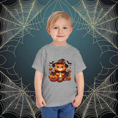 Halloween Cat Toddler Tee