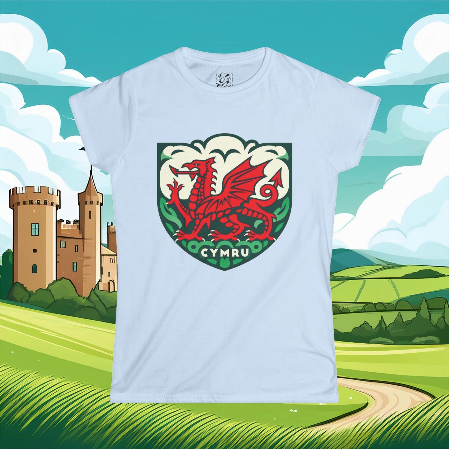 Cymru Women's Softstyle Tee