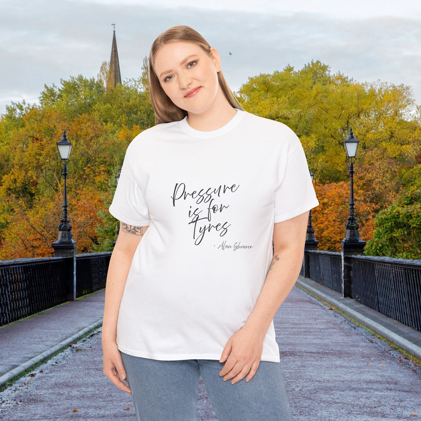 Newcastle United Pressure is for Tyres Tee