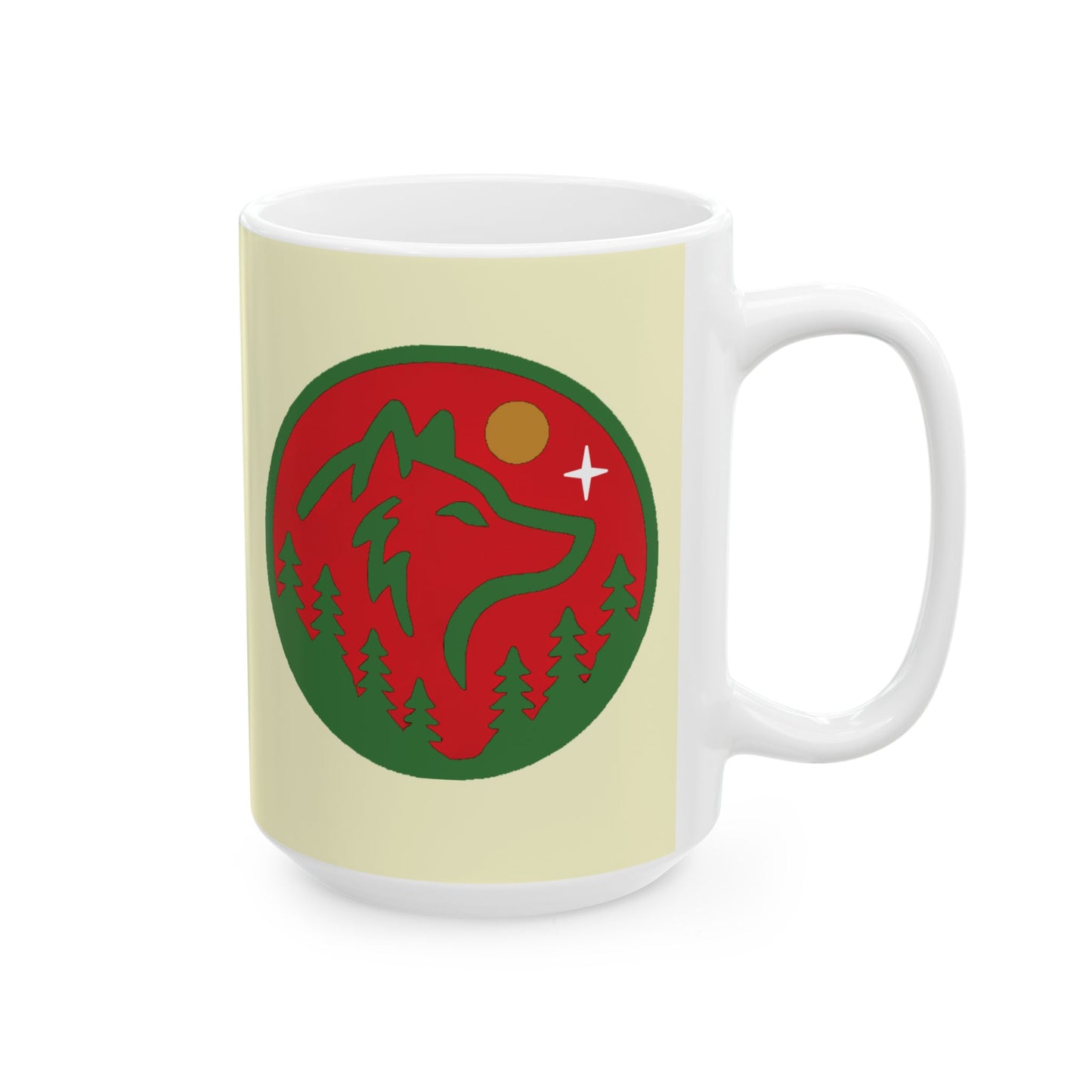 Minnesota Wild Wolf Mugs (11oz\15oz)