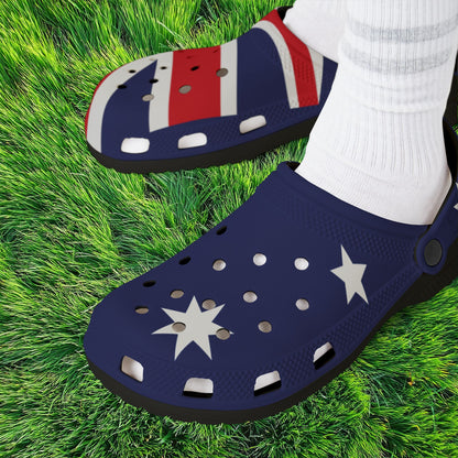 Australian Flag Foam Clogs