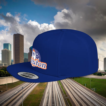 Houston Rocket Flat Bill Snapback