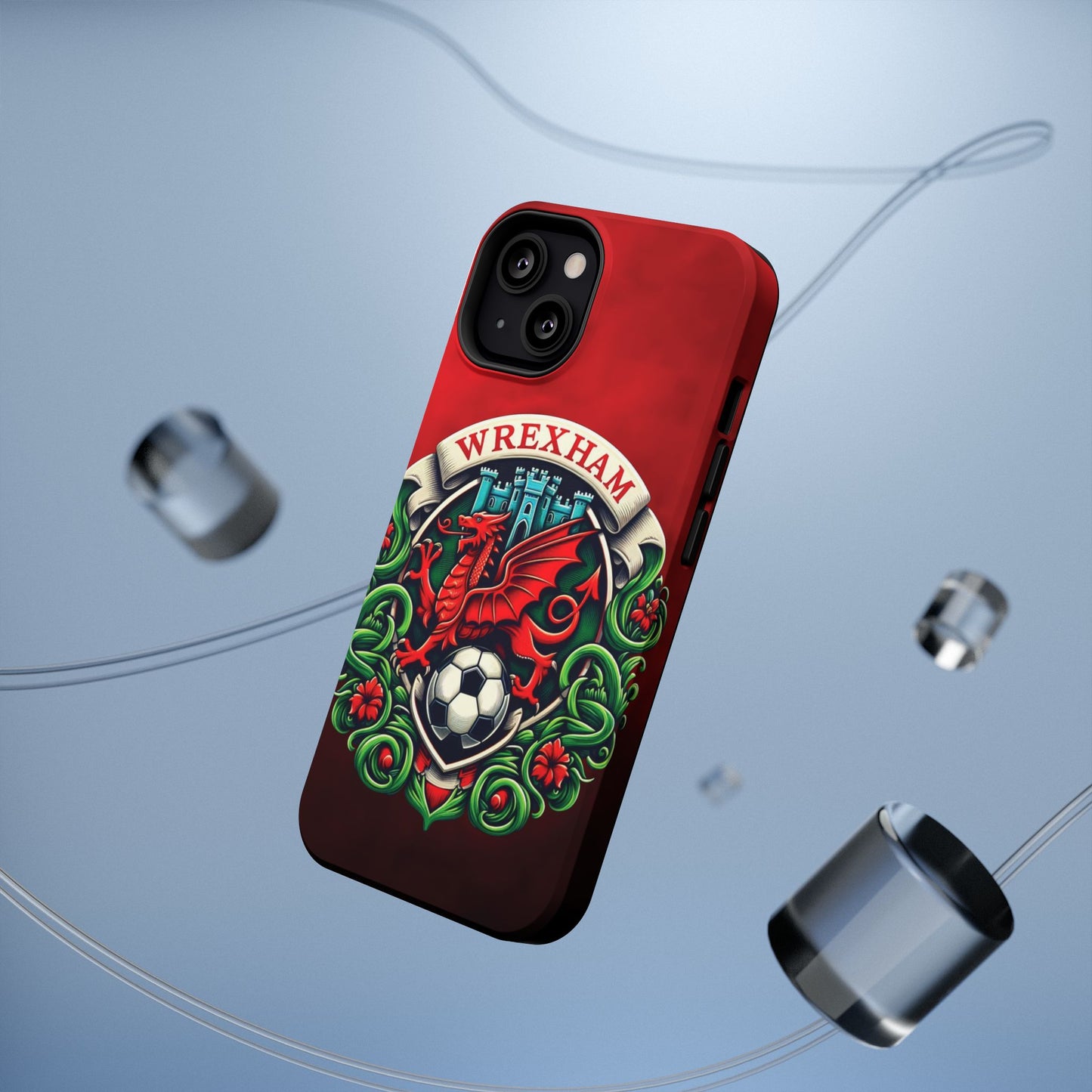 Wrexham Crest Impact-Resistant Cases