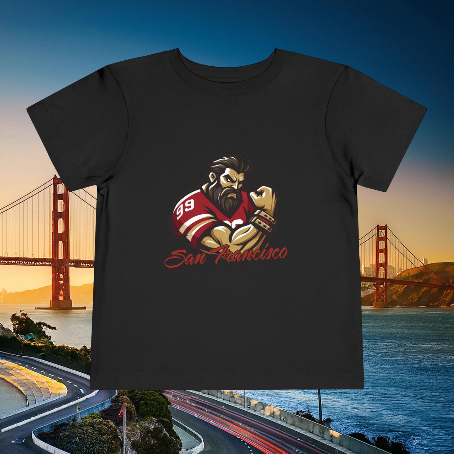 San Francisco Football Fan Toddler Tee