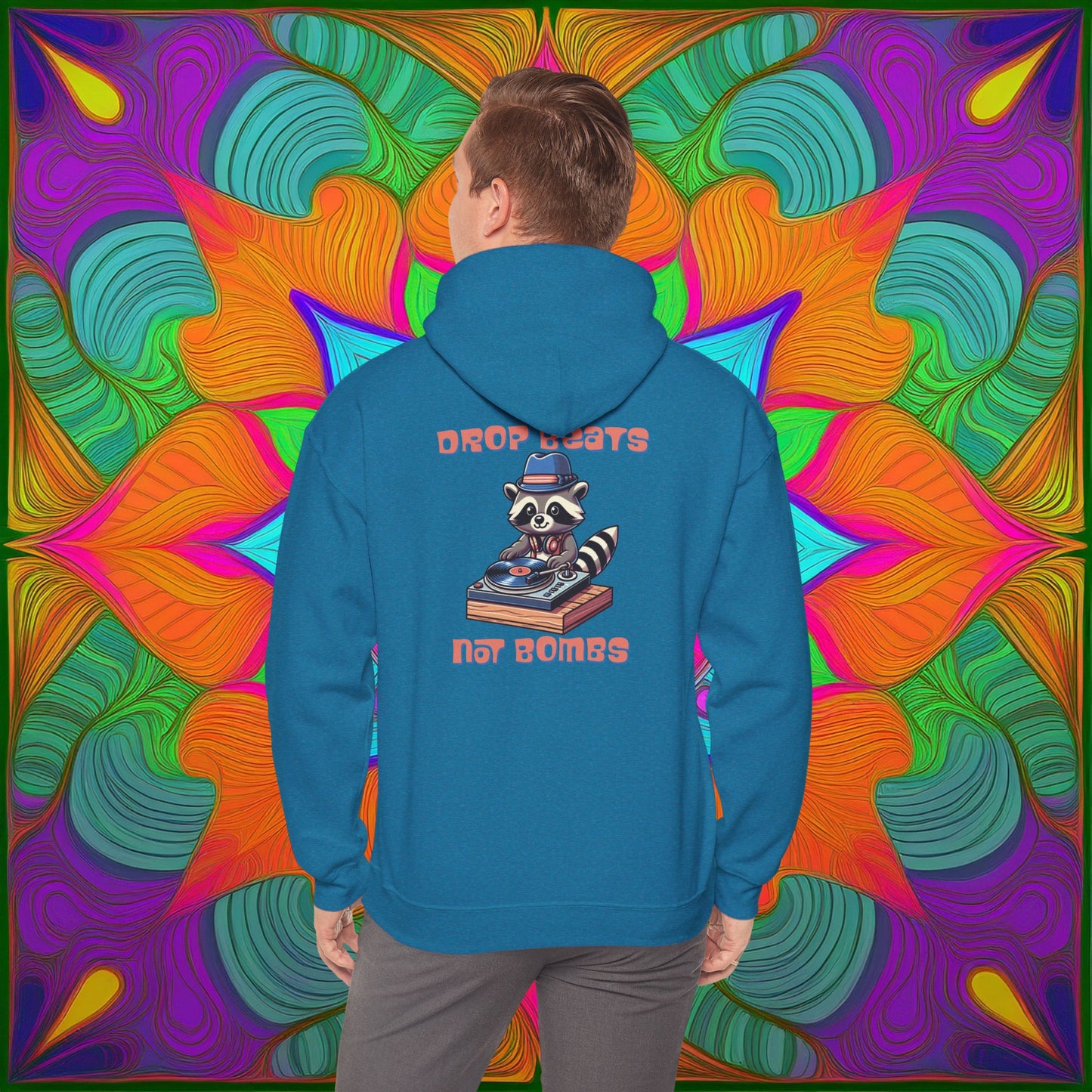 "Beats Not Bombs" Peace Hoodie