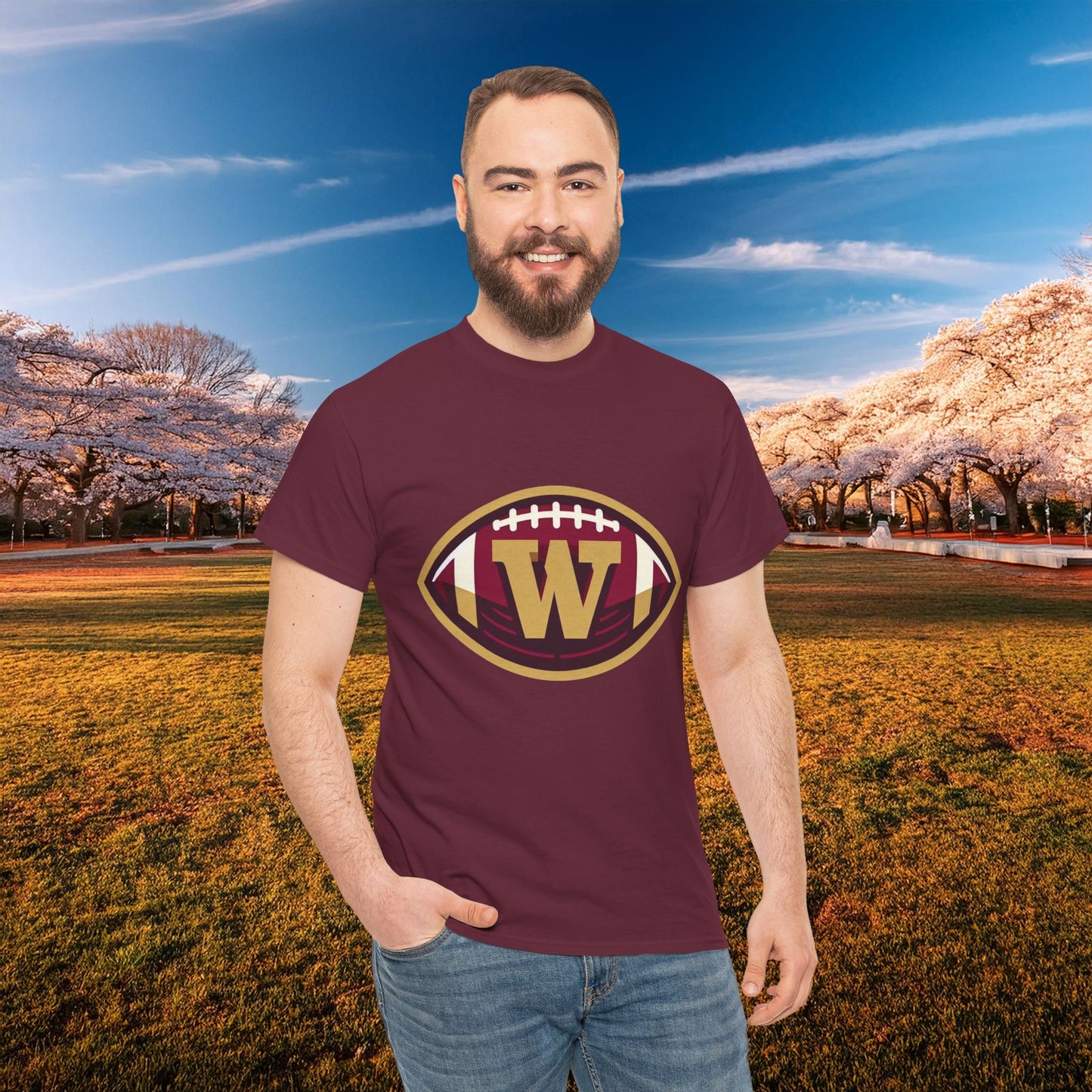 Washington Football Logo Tee
