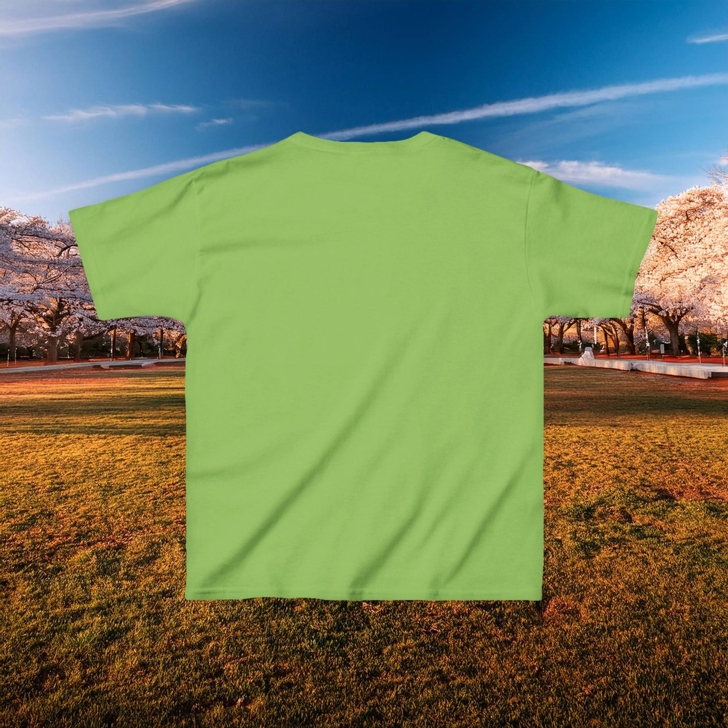 Psychedelic Funky W Skull Kids Tee