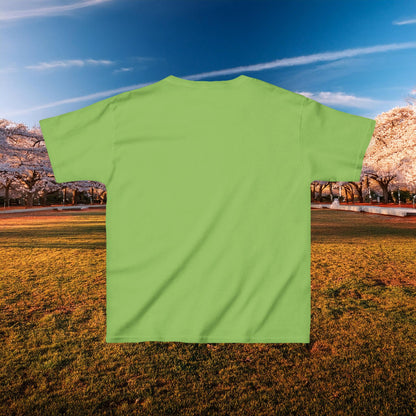 Psychedelic Funky W Skull Kids Tee