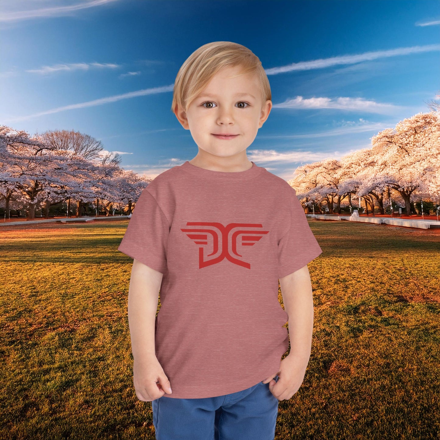 Winged DC Toddler Tee