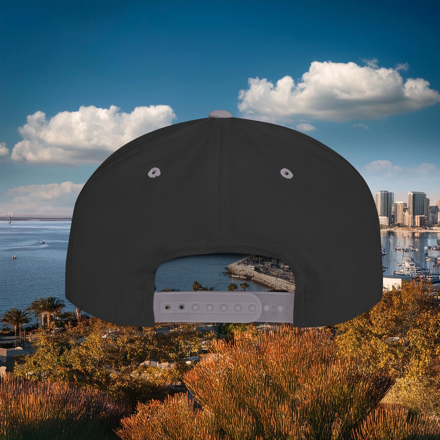 San Diego Baseball Logo Flat Bill Snapback