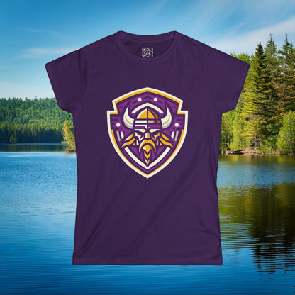 Minnesota Football Logo Women's Softstyle Tee