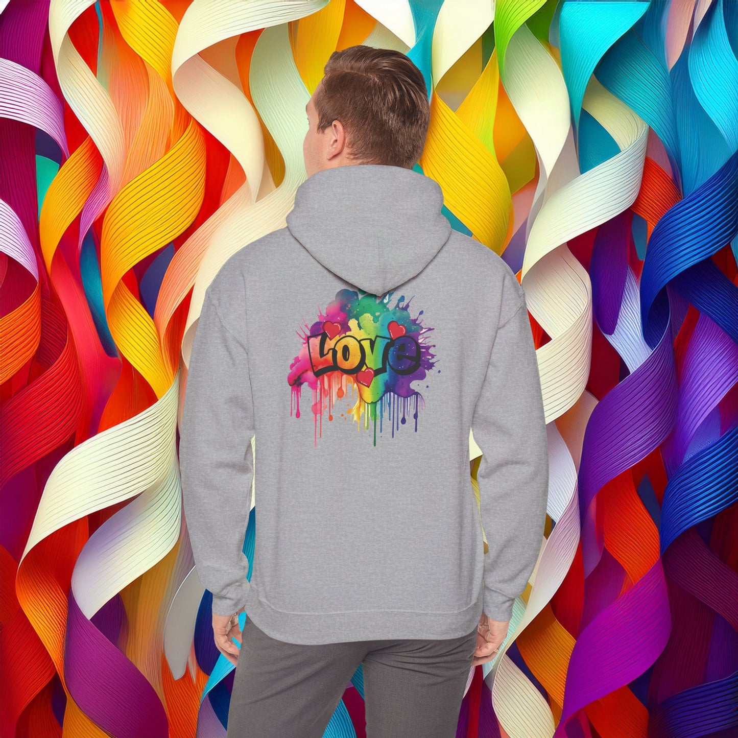 Love Color Bomb Hoodie