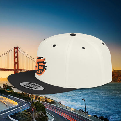San Francisco SF Flat Bill Snapback
