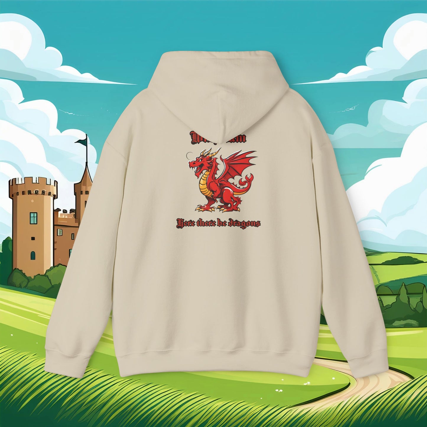 Wrexham Dragon Hoodie