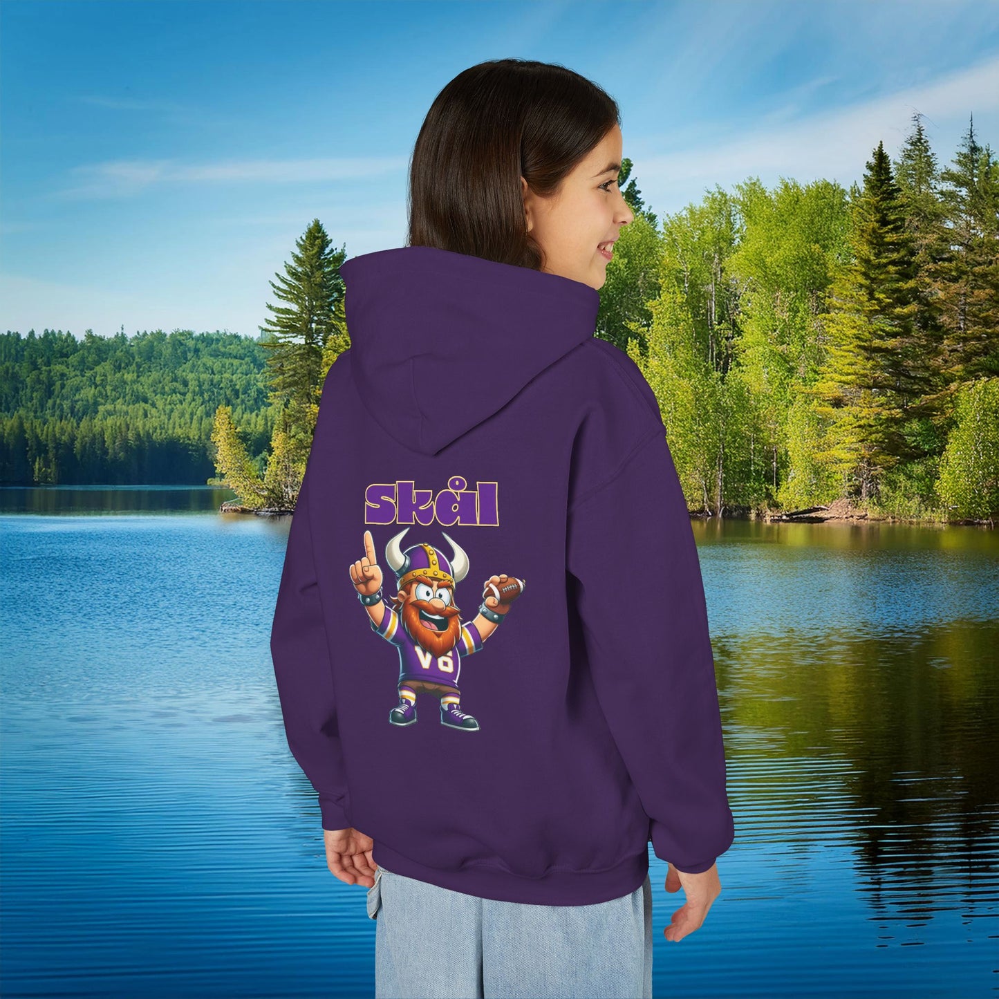 Minnesota Football Skol Youth Hoodie