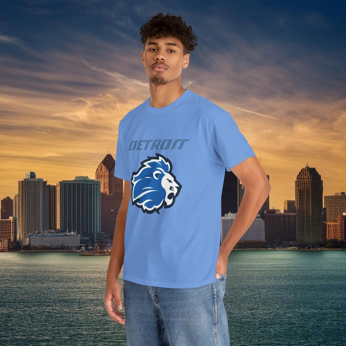 Detroit Football Logo Tee