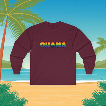 Rainbow Ohana Long Sleeve Tee