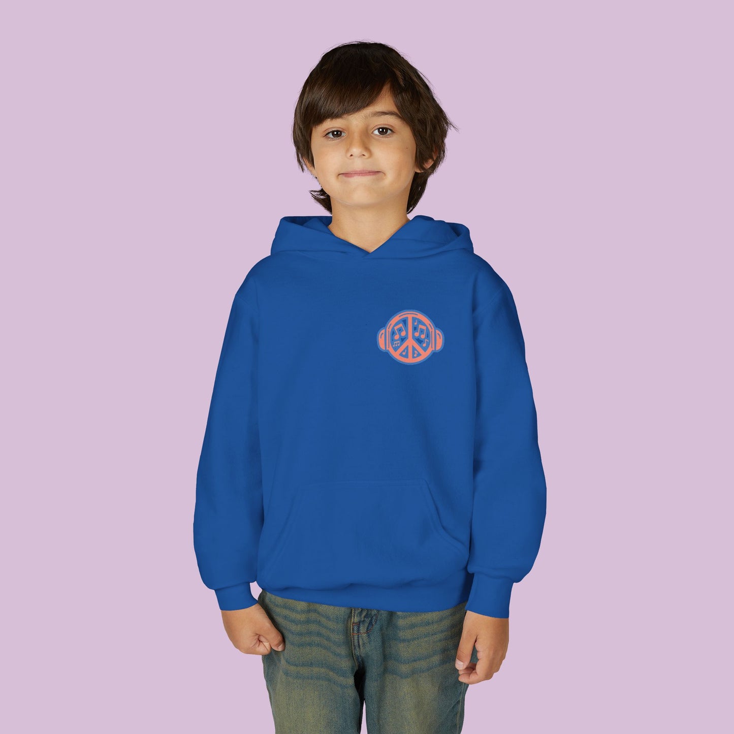 "Beats Not Bombs" Peace Youth Hoodie