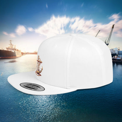 Anchor Flat Bill Snapback