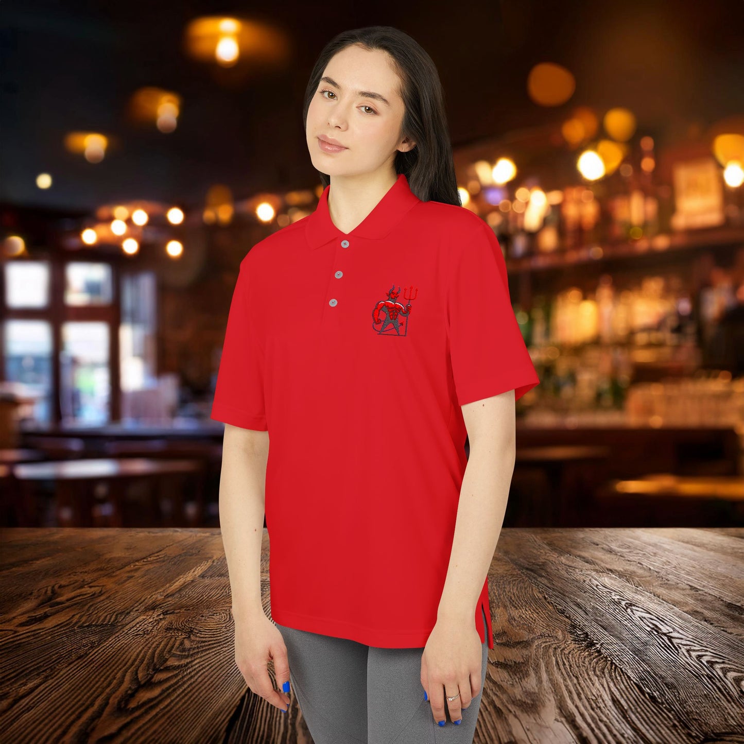 Red Devils adidas Performance Polo