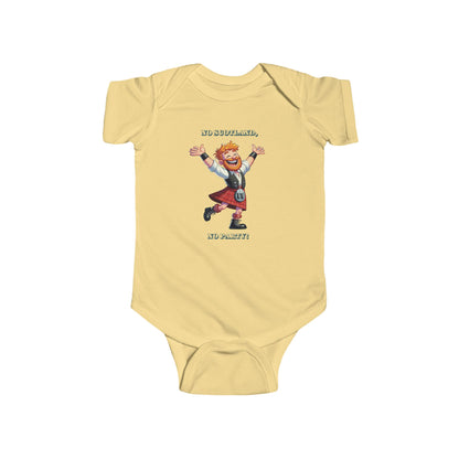 No Scotland, No Party Infant Bodysuit