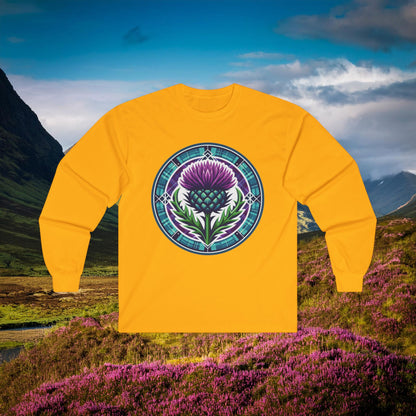 Scottish Thistle Long Sleeve Tee
