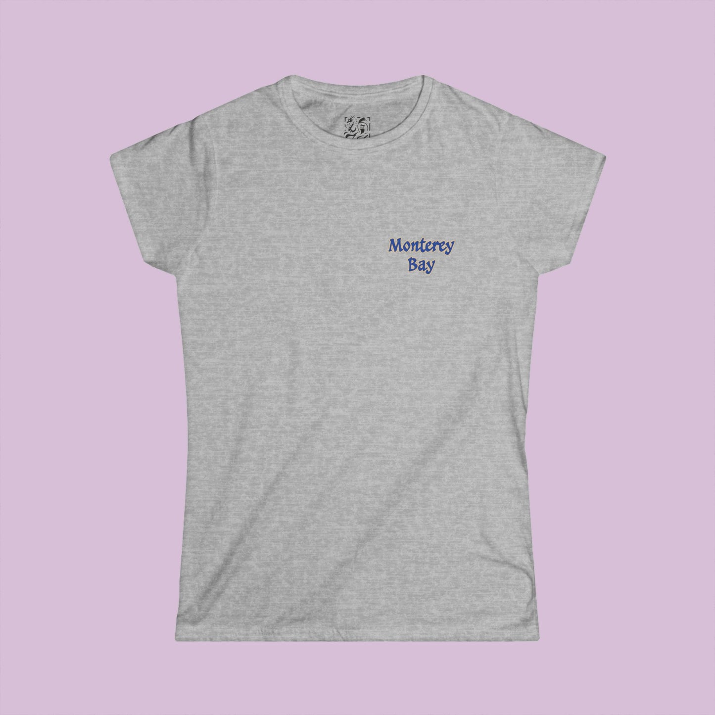 Sea Otter Soccer Logo Women's Softstyle Tee