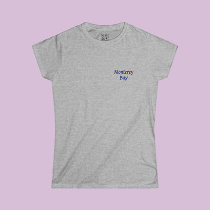 Sea Otter Soccer Logo Women's Softstyle Tee