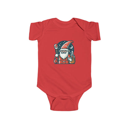 Santa Gnome Infant Bodysuit