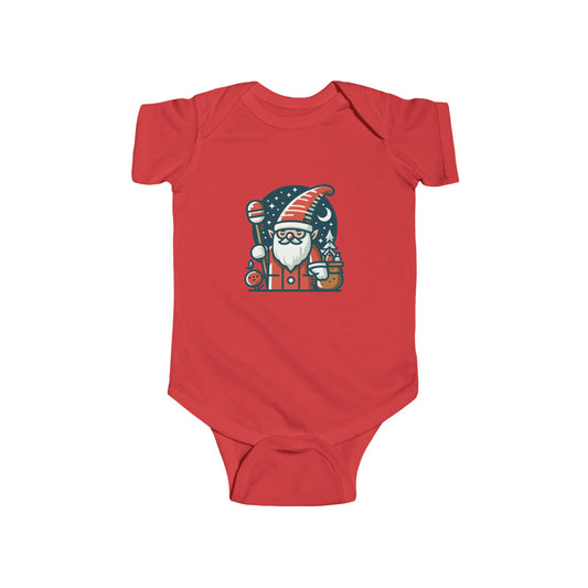 Santa Gnome Infant Bodysuit