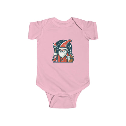 Santa Gnome Infant Bodysuit