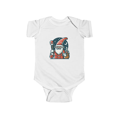 Santa Gnome Infant Bodysuit