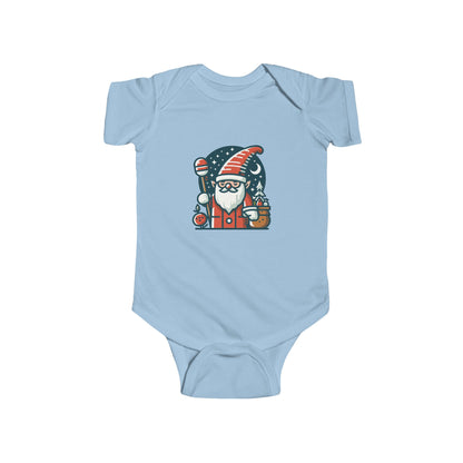 Santa Gnome Infant Bodysuit