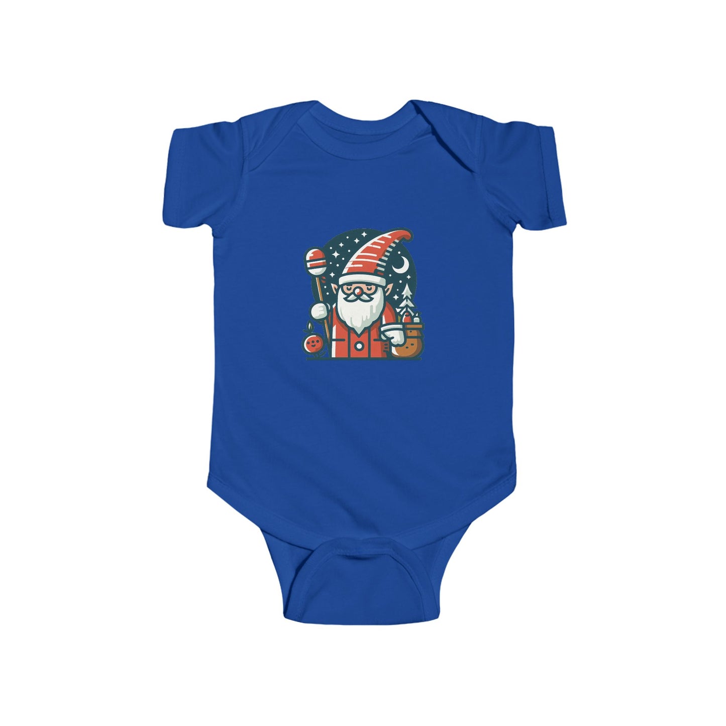 Santa Gnome Infant Bodysuit