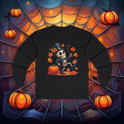 Snazzy Skeleton Long Sleeve Tee