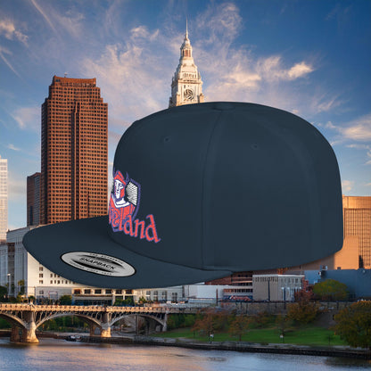 Cleveland Baseball Flat Bill Snapback