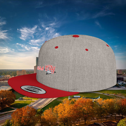 Kansas City Arrow Flat Bill Snapback