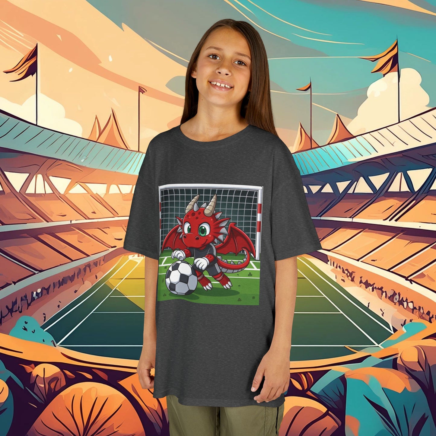 Wrexham Red Dragon Keeper Kids Tee