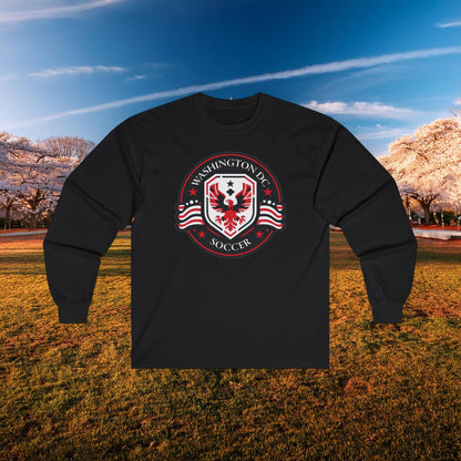 DC United Crest Long Sleeve Tee